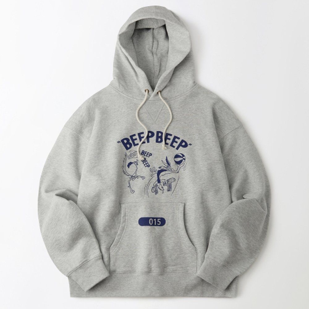 [매장정품] 아웃스탠딩 [LOONEY TUNES] HOOD SWEAT(BEEP )_3%MELANGE GRAY OS26SSHD103M