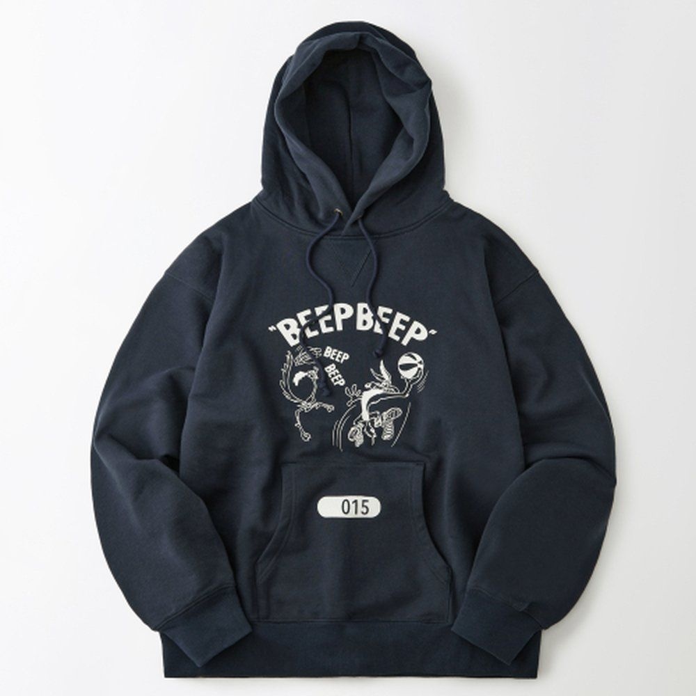 [매장정품] 아웃스탠딩 [LOONEY TUNES] HOOD SWEAT(BEEP )_NAVY OS26SSHD10NA