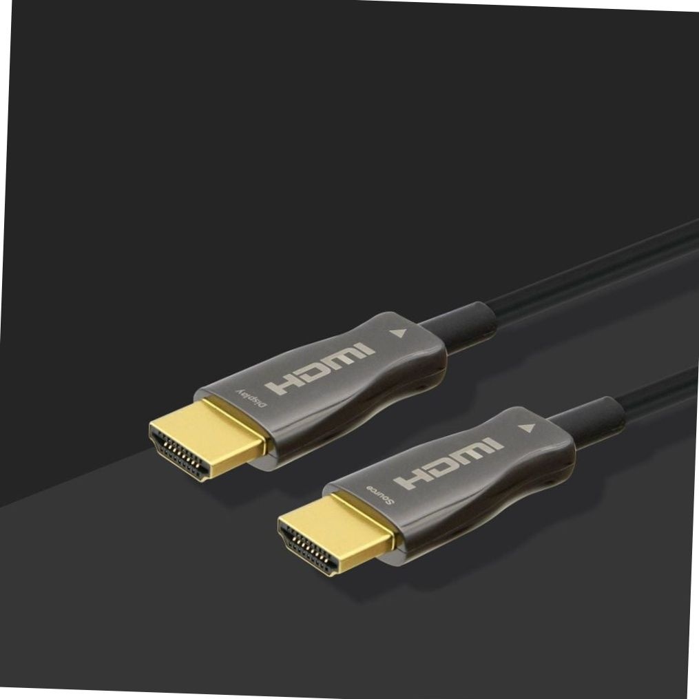 Coms hdmi 2.0 광케이블 25m 4k 60hz 리피터 기능 고화질 장거리연결 고해상도지원 광hdmi케이블