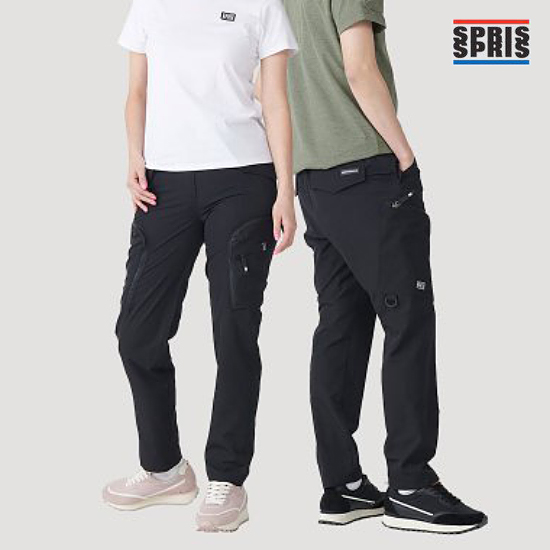 [패션플러스][스프리스][스프리스] 남녀공용 지퍼돌이 카고 팬츠_P31UP5995