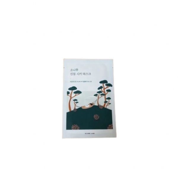 긴급진정 라운드랩 소나무 진정 시카 마스크 10매