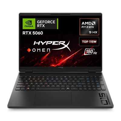 하이퍼엑스 오멘 15 R9-8940HX RTX5060 16GB 512GB FreeDOS WQXGA 게이밍 노트북
