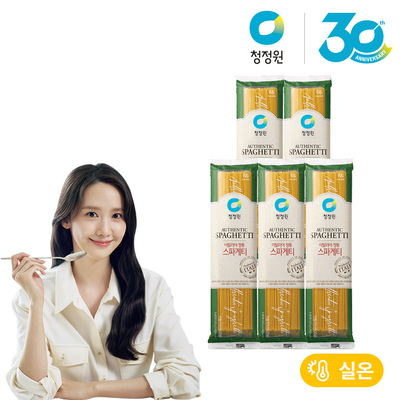 청정원 스파게티면 500g, 5개