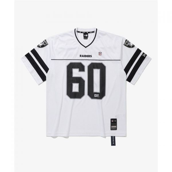 뉴에라 NEW ERA NFL 라스베이거스 레이더스 팬 웨어 티셔츠 화이트 274835
