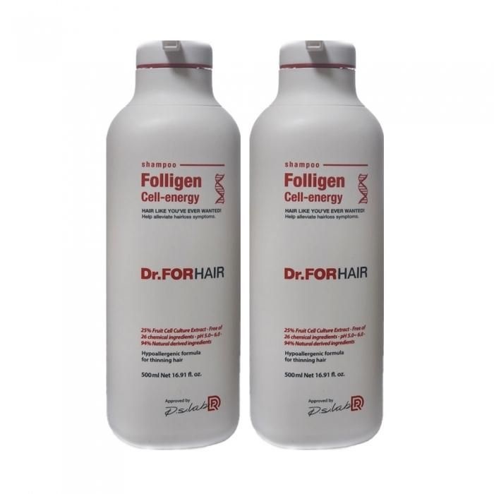 닥터포헤어 폴리젠 셀 에너지 샴푸 플로럴향 500ml 탈 모케어 2개 Ss