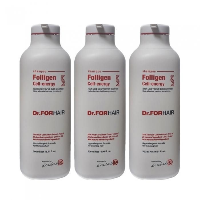닥터포헤어 폴리젠 셀 에너지 샴푸 플로럴향 500ml 탈 모케어 3개 Ss