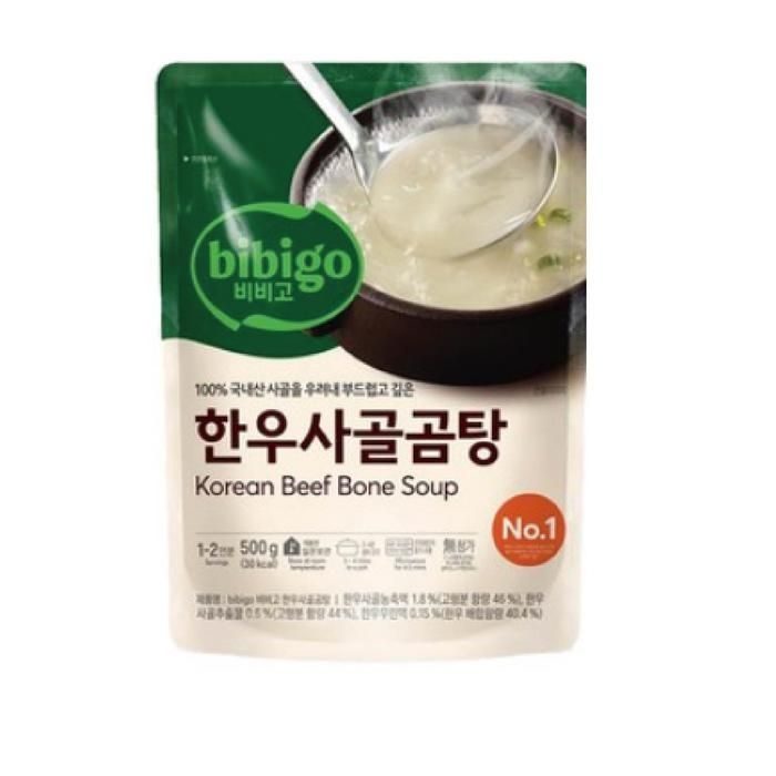 CJ제일제당 비비고 한우사골곰탕 500g 18개