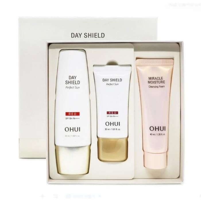 오휘 데이쉴드 퍼펙트 선 레드 50ml+30ml 기획세트