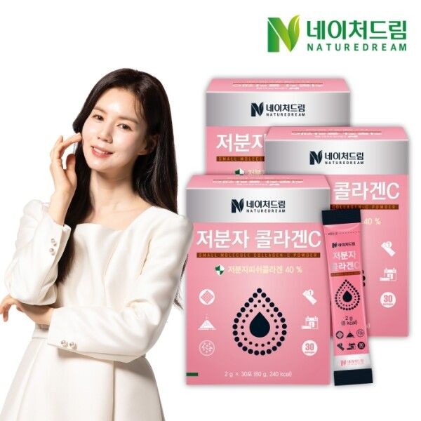 네이처드림 [네이처드림] 저분자 콜라겐C 2g 30포 3박스