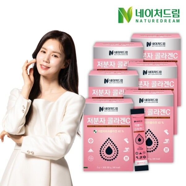 네이처드림 [네이처드림] 저분자 콜라겐C 2g 30포 6박스