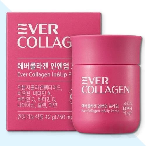 [오늘출발] 에버콜라겐 인앤업 프라임 GPH 콜라겐 리포좀 비타민 미네랄 56정