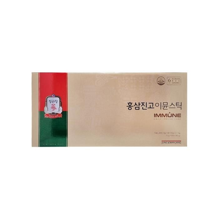 정관장 홍삼진고 이뮨 스틱 10g x 30포 (쇼핑백 동봉) 1박스 Ss