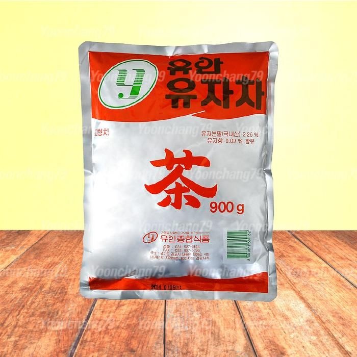 유안 유자차 900g 유자가루 업소용 자판기 믹스