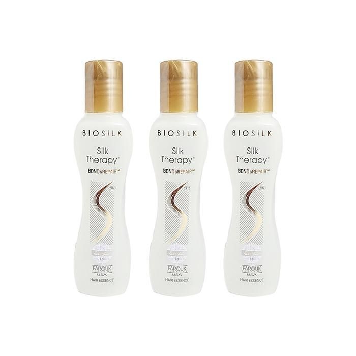 실크테라피 본드 앤 리페어 에센스 플로럴향 60ml 컬링 헤어에센스(휴대용) 3개 Ss