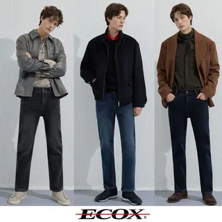 에콕스 남성 이중직 기모데님팬츠 3종[36280008]