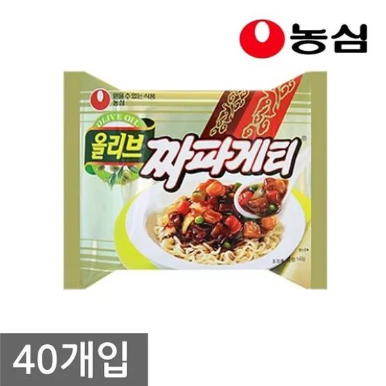 [농심] 올리브짜파게티 40개입