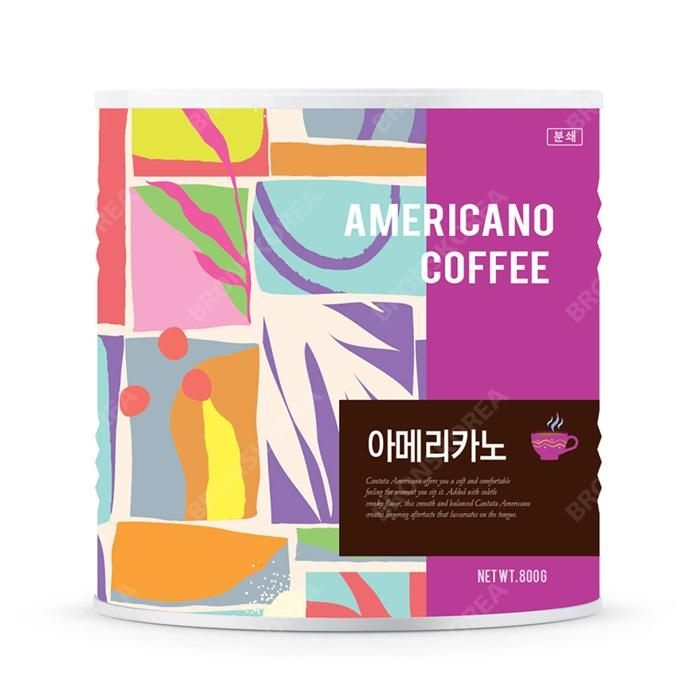 칸타타 아메리카노 800g 원두커피 분쇄 로스팅 드립