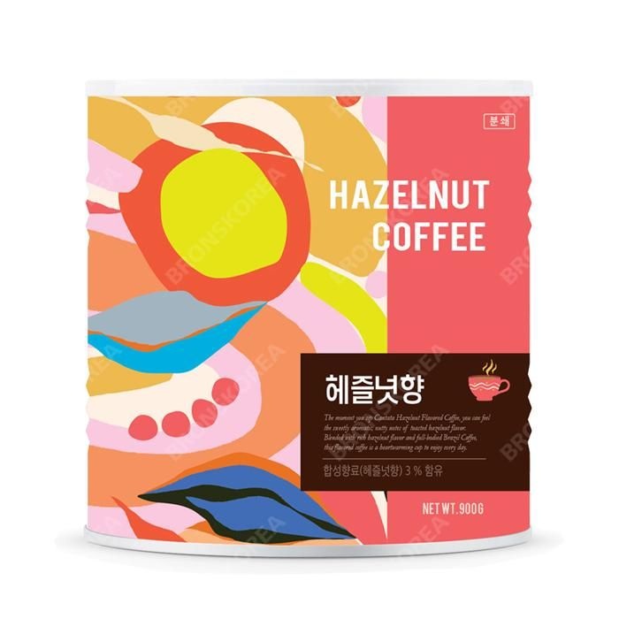 칸타타 헤즐넛향 900g 분쇄 원두커피 드립커피 대용량