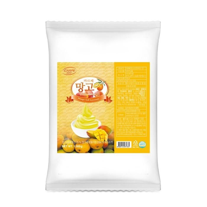 대호 까르페 망고 소프트아이스크림 1kg 소프트파우더