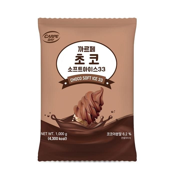 대호 까르페 초코 소프트아이스크림 1kg 소프트파우더