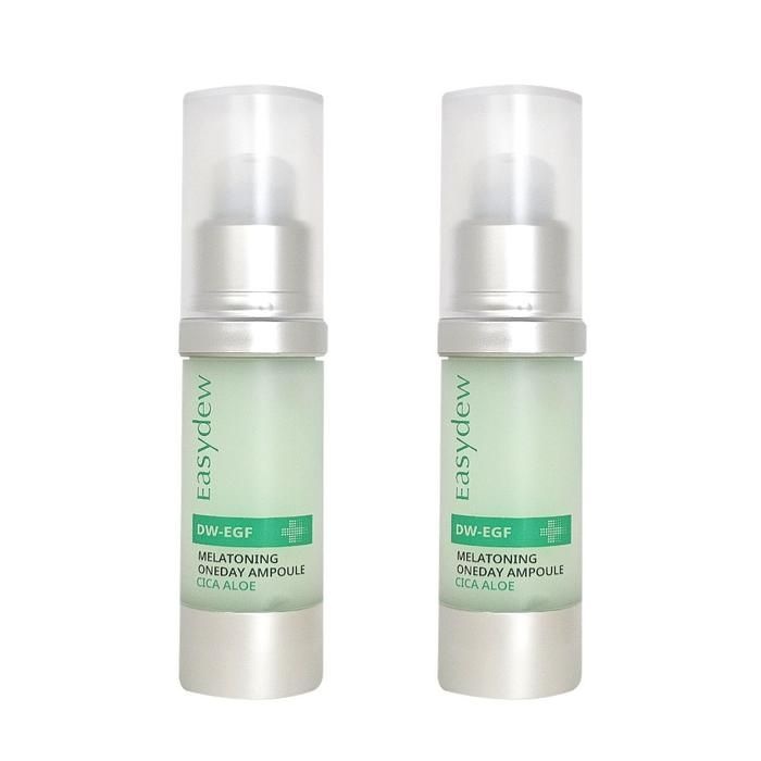 이지듀 앰플EGF 멜라토닝 원데이 시카 알로에 앰플 30ml 2개