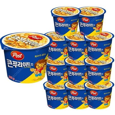포스트 콘푸라이트 컵 30g X 12개 (1박스) 간편식 과자