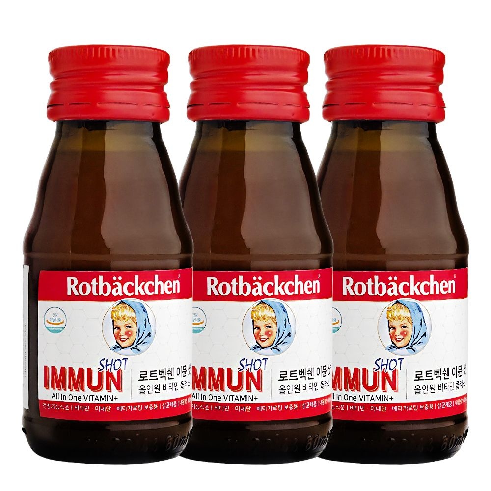 로트벡쉔 이뮨샷 올인원 비타민플러스 60ml 10개입 마시는 액상 비타민