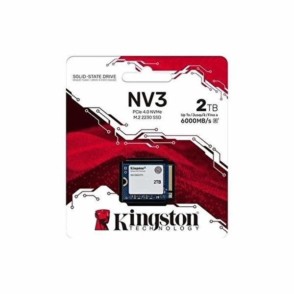 [셀러허브 가전]킹스톤 NV3 M.2 2230 NVMe PCIe4.0 SSD 2TB (46337213)