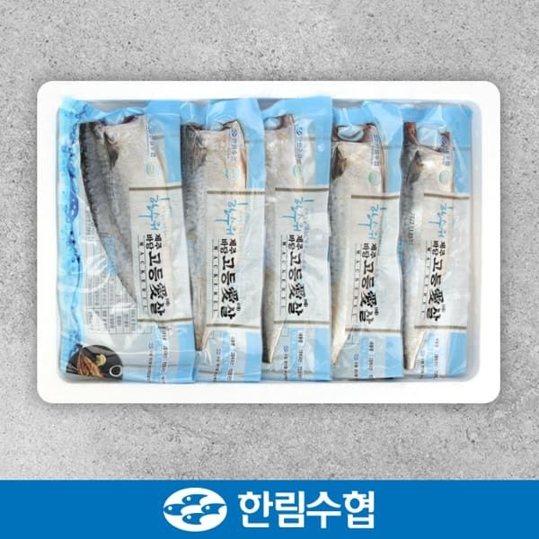 (현대Hmall) [제주 한림수협] 제주직송 순살 고등어 1.2kg(120gx10팩)