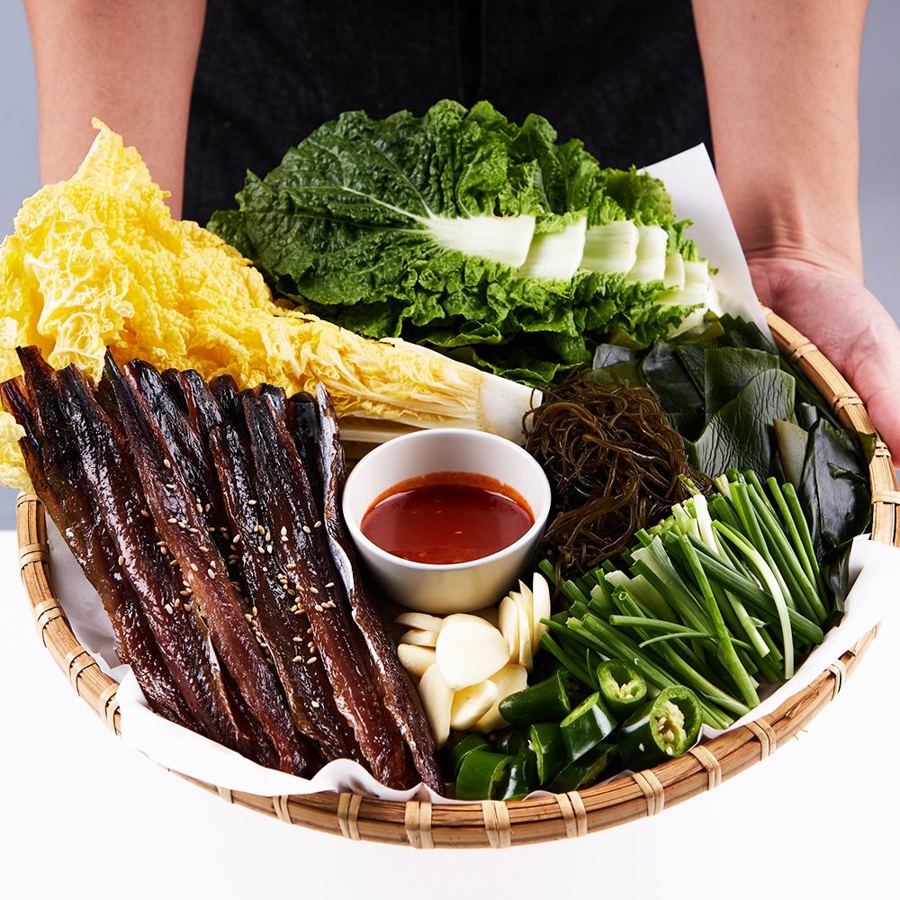 [롯데백화점] 맛딜 포항 구룡포 햇 과메기 완절손질 야채세트 10미(20쪽)