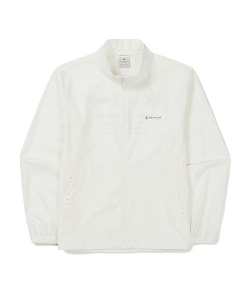감성코퍼레이션 스노우피크 어패럴 씬테크 우븐 스탠드넥 바람막이 Off White (S24MMSWB34)