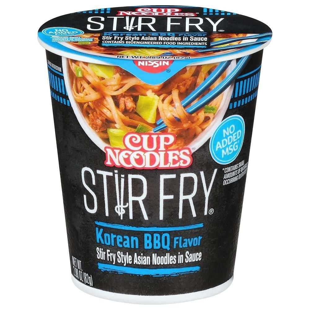 [해외] Nissin Cup Noodles 볶음 국수 소스 BBQ 81.9g2.25온스 [호환]