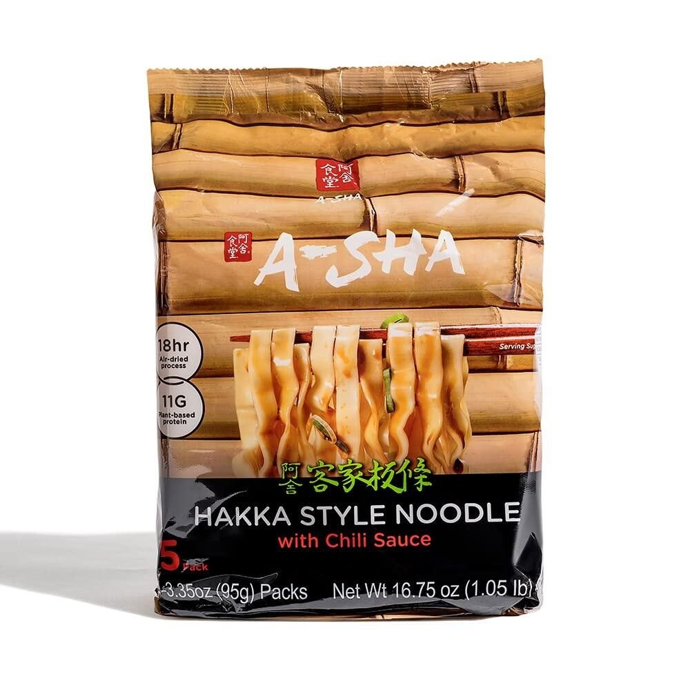 Generic [해외] A-​Sha Noodles Hakka 소스 칠리 474.9g16.5온스 6팩 [호환]