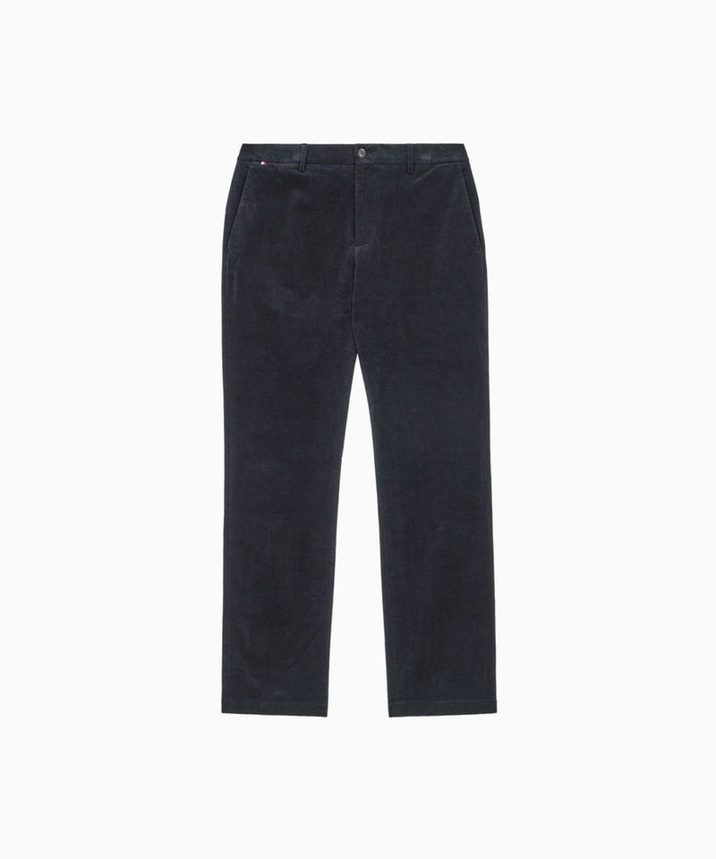 TOMMY HILFIGER 타미힐피거 Slim straight fit 덴톤 웜 브러쉬드 팬츠 T12G7WPC745ML1DW5 151269