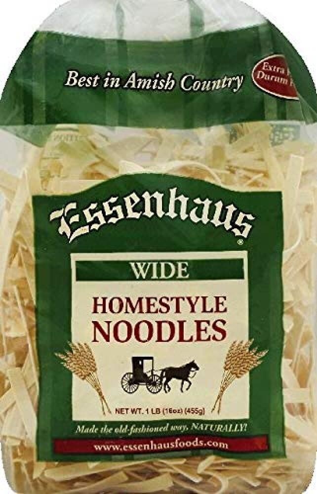 Essenhaus [해외] Essenhaus Homestyle Noodles Made the Old Fashioned Way 3팩 455g16온스 백 와이드 [호환]