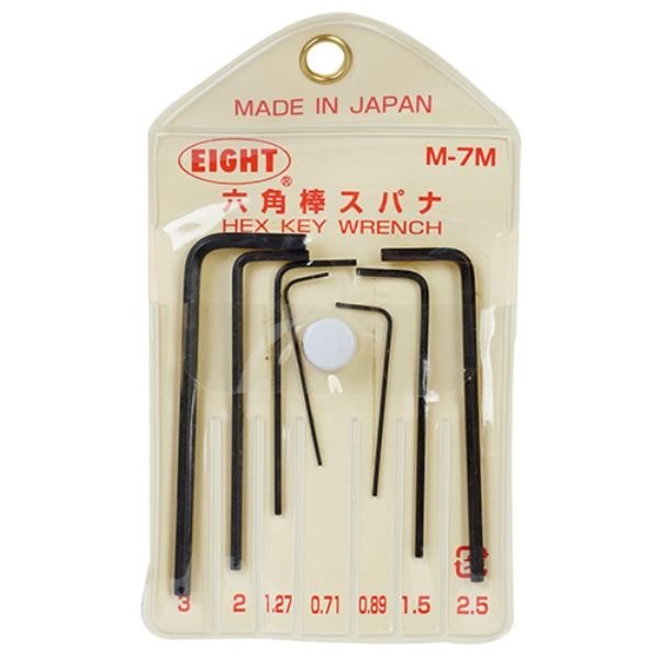 에이트 에이트루 76289 마이크로 L렌치세트 M-7M 랜치 수작업