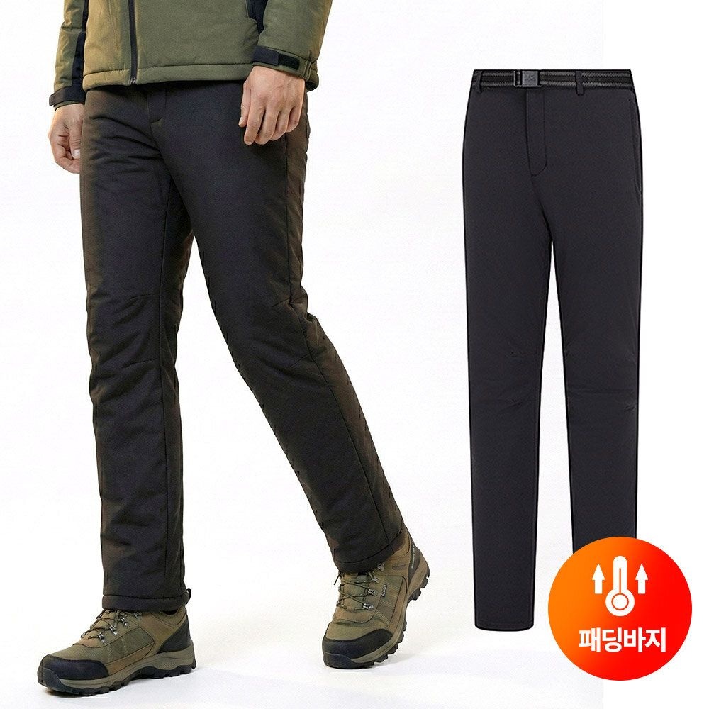 콜핑 [패션플러스][콜핑]콜핑 남성 패딩 바지 겨울 보온 웰론 경량 등산 팬츠 KSC955SP5M