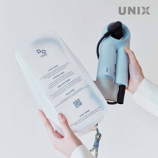 유닉스 디오 폴드 프리볼트 하이스피드BLDC 스타일 드라이기(헤이즈블루) UN-A9320B (정가 149,900원) 328281