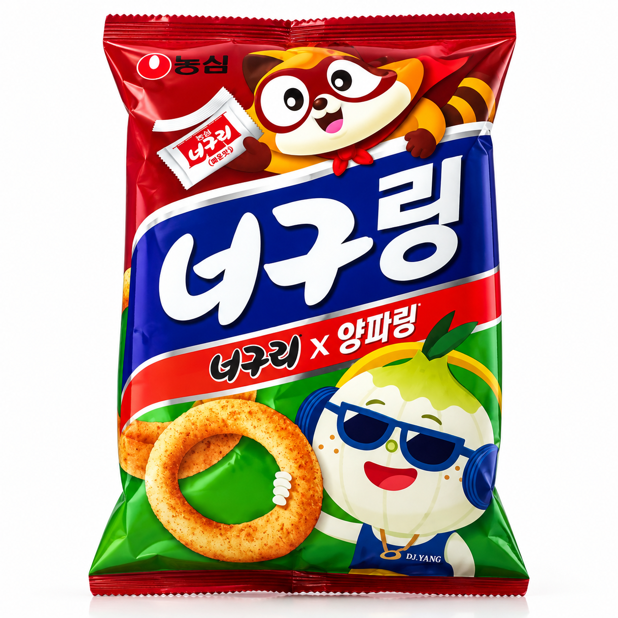 농심 너구링(중) 100g 8입