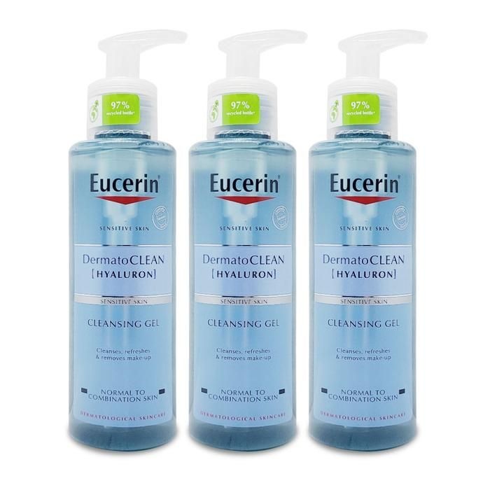 유세린 더머토 클린 리프레싱 클렌징 젤 200ml 모공케어 3개 Ss