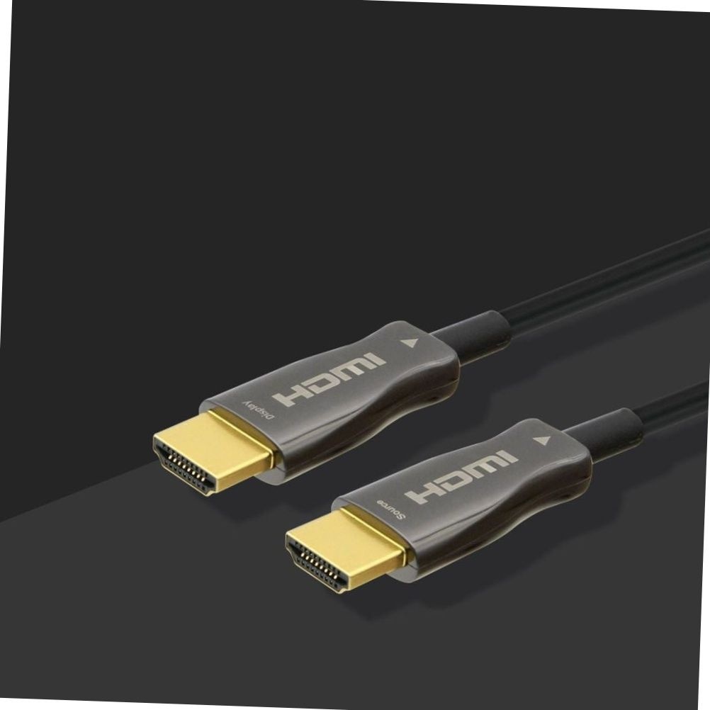 Coms hdmi 2.0 광케이블 40m 4k 60hz 리피터 기능 고화질 장거리연결 고해상도지원 영상케이블