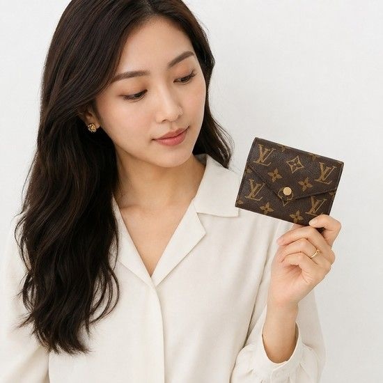 빅토린 월릿 푸시아 핑크 M41938 여성 반지갑