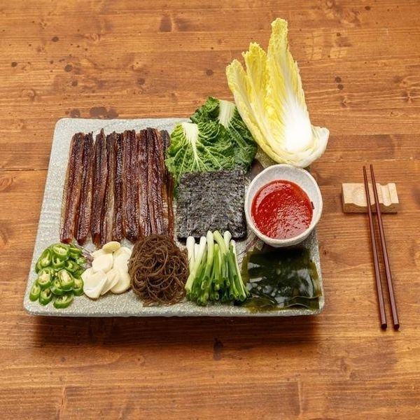 포항 구룡포 꽁치 과메기 10미(20쪽) 야채포함풀세트