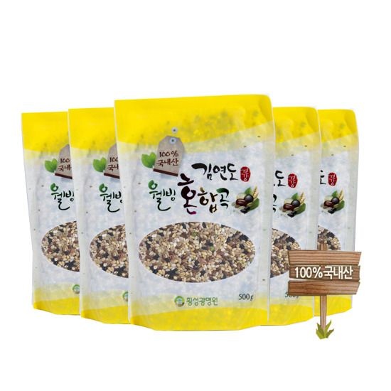 김연도 웰빙혼합10곡 500g 5봉