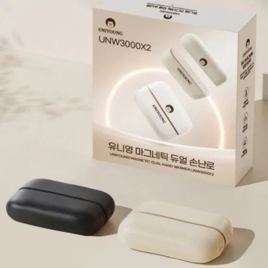 듀얼 손핫팩 충전식 손난로 등산 보조배터리 발열 핸드워머 양손 분리형 단체선물 전기 휴대용 C타입