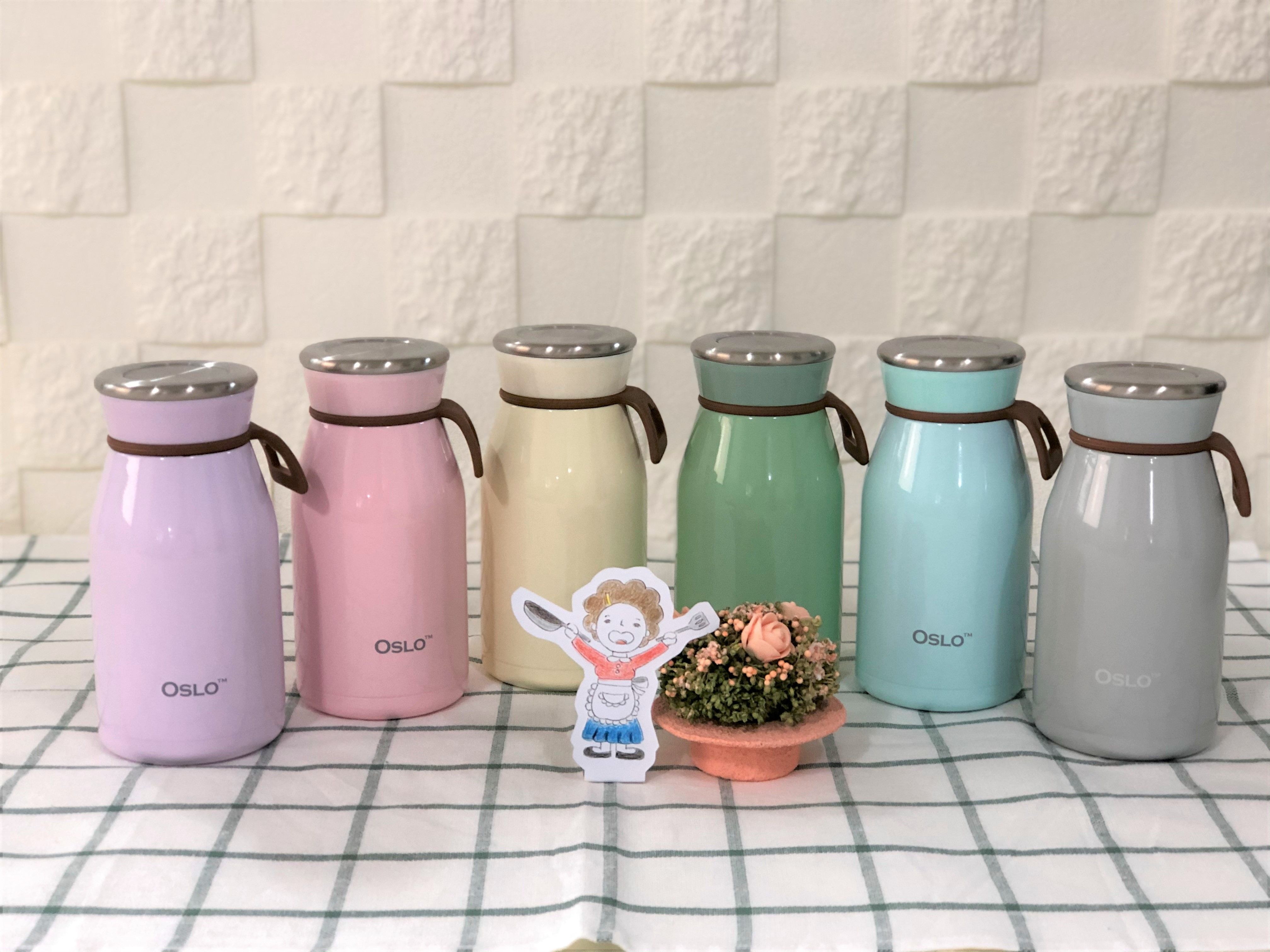 [오늘출발] OSLO 오슬로 밀크텀블러 350ml 스텐텀블러 보온보냉병 6color