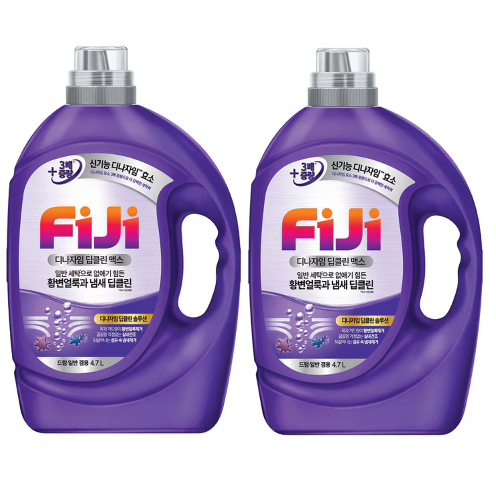 FIJI 디나자임 딥클린 맥스 세탁세제 4.7L X 2개 코스트코 알칼리성