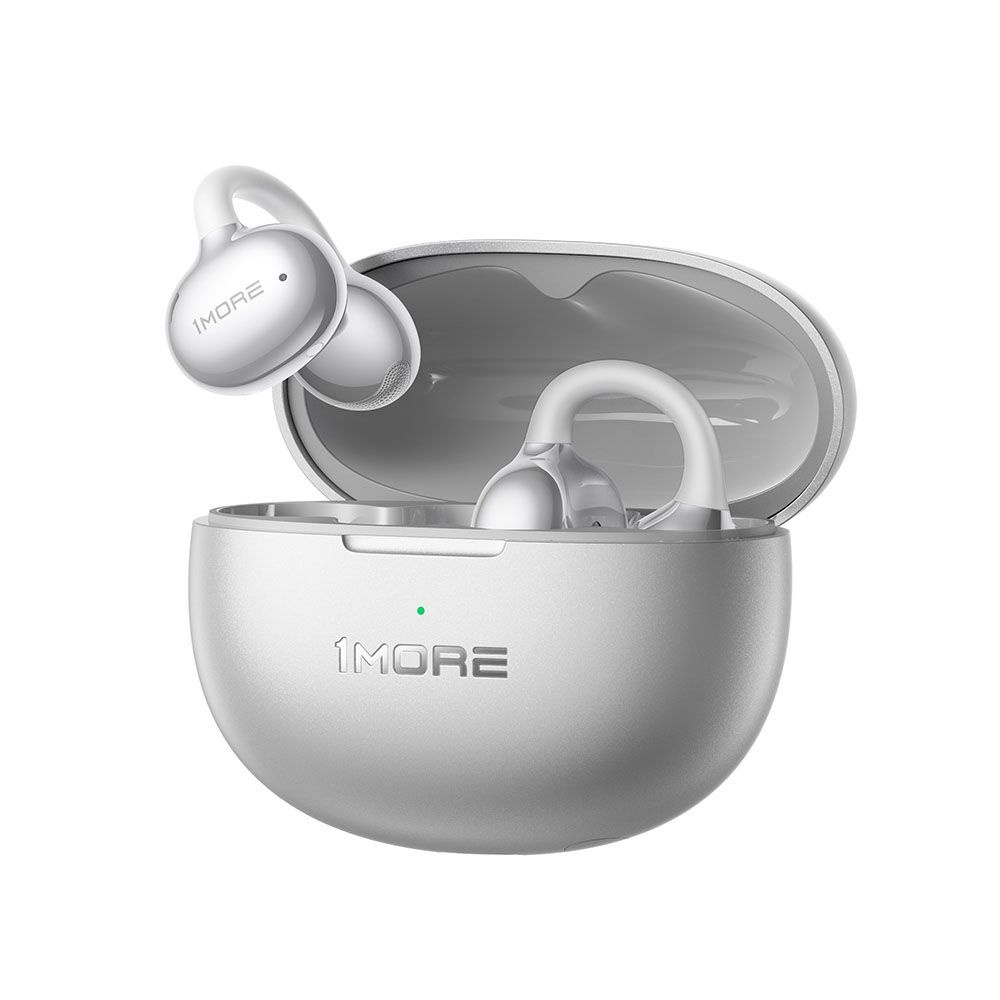 PhilipsAudio 원모어 무선 블루투스 이어클립 귀찌형 이어커브 이어폰 실버