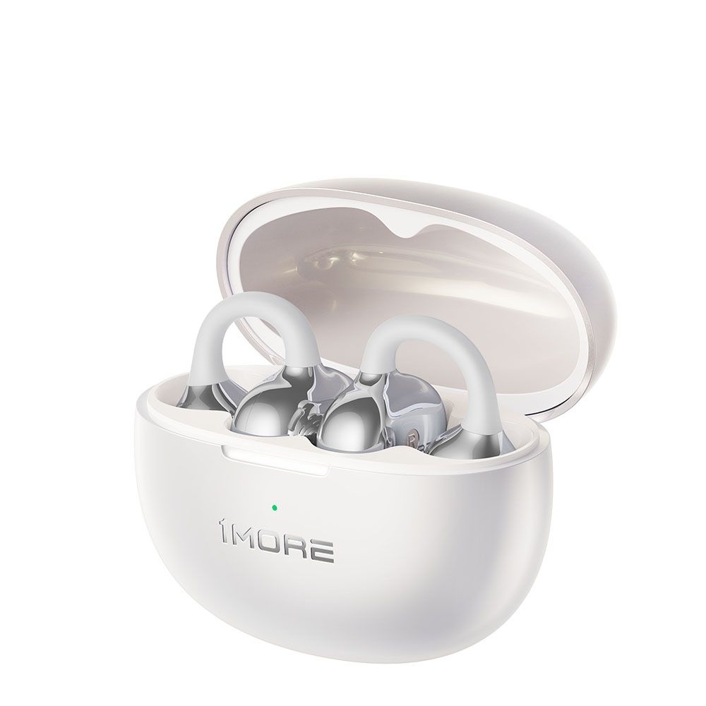 PhilipsAudio 원모어 무선 블루투스 이어클립 귀찌형 이어커브 이어폰 화이트