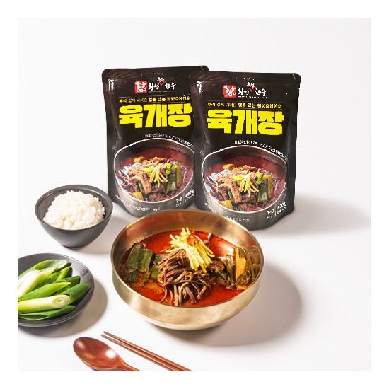 횡성한우 육개장 600g x 5팩 총 3kg